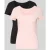 HUGO Nauwsluitend T-shirt in een set van 2 stuks van katoenmix, model ‘TWIN T-SHIRT RN’