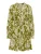 JDY Jurk ‘JDYTami’  olijfgroen / offwhite