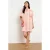 LOLALIZA gestreepte mini jurk – roze