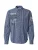 CAMP DAVID Overhemd  blauw / duifblauw / wit