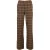 River Woods Classic Pant Carreaux Brown