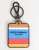 Multicolor DG Rubber Logo Zilveren Heren Sleutelhanger Sleutellery