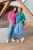 Caroline Tensen Roblin Top Fuchsia