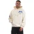 Avirex Heren-hoodie met relaxte pasvorm van Oakland (Ecru)