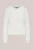 WE Fashion – Dames trui met structuur – Regular fit – Wit –
