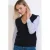 LOLALIZA gestreepte top donkerblauw