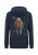 Oldskull Sweatshirt ‘Wrldvibe Urban Jungle Graphic’  donkerblauw