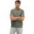 Butcher of Blue Boucle knit polo jade green