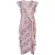 AllSaints Reila Masala Dress Mink Pink