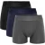 Resteröds Bambu 3-pack blue & black & grey