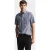 Gant overhemd korte mouw heren Blauw Overoverhemd met korte mouwen 3250083/442