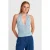 Slim-fit Halterneck Blouse