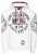 Streetwear trui met capuchon en prints
