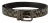 Dolce & Gabbana Bruin Visgraat Leren Grijze Riem