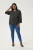Blouse met lange mouwen Regular fit Black Oyster