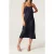 BA&SH Mid-length Dress Blue Nuit