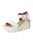 Tamaris Sandalen met riem  wit
