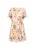Usha Jurk ‘Casual’  crème / azuur / oranje / rosa
