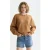 Scotch & Soda Core Fuzzy Crew Neck Pullover Medium Brown