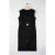 Curve Dames Rechte Midi Mouwloze Bodycon Jurk voor Dag/Nacht Plus Size