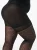 Zizzi panty met panterprint 50 denier zwart