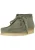 CLARKS Veterschoen ‘Wallabee Boot’  kaki