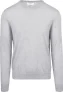 King Essentials The John Pullover Merino Lichtgrijs
