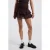 America Today mini rok met ruches – bruin