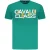Cavalli Class Verde Katoenen Heren T-Shirt