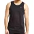 Nike geborduurde Swoosh heren tanktop in zwart
