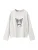 MANGO KIDS Shirt ‘HKKUROMI’  grijs / lichtgrijs / zwart / offwhite