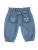 Chicco Broek  blauw denim / wit