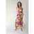 Colourful Rebel Lela Floral Wrap Maxi Dress Ls Multicolor