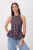 TRENDYOLMİLLA Dames Bruin Stippen Mouwloos Peplum Blouses