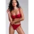 Marlies Dekkers Space Odyssey Red Lace Balcony Bra