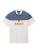 NAPAPIJRI Shirt ‘Saturnia’  royal blue/koningsblauw / geel / wit