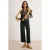 TRENDYOLMİLLA Dames Kaki Effen Culotte Hoge taille Jeans
