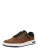 TOM TAILOR Sneakers laag  bruin / zwart / wit