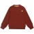 Tumble ’n Dry sweater met backprint en borduursels – rood