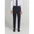 Mango Man wollen pantalon – donkerblauw
