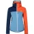 Dare 2B Dames/Dames Lexan Colour Block Soft Shell Jas (Niagarablauw/Satsuma)