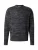 JACK & JONES Trui ‘JJSoho Ollie’  grijs / zwart