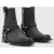 John Varvatos Broome Harness Boot Black