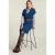 River Woods Blue Knitted Sleeveless Dress
