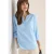 Gestreepte seersucker blouse