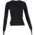 Acne Studios geribbelde trui van zwarte wol