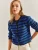 Bianco Lucci Gebreid vest  blauw / navy