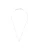 Luxenter Ketting ‘Alphabet G’  zilver