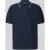 Christian Berg Men regular fit poloshirt met contrasterende bies