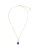 Victoria Hyde Ketting ‘  Water drop ‘  blauw / goud